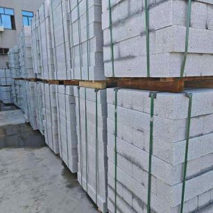 通化芝麻白路牙石，路侧石